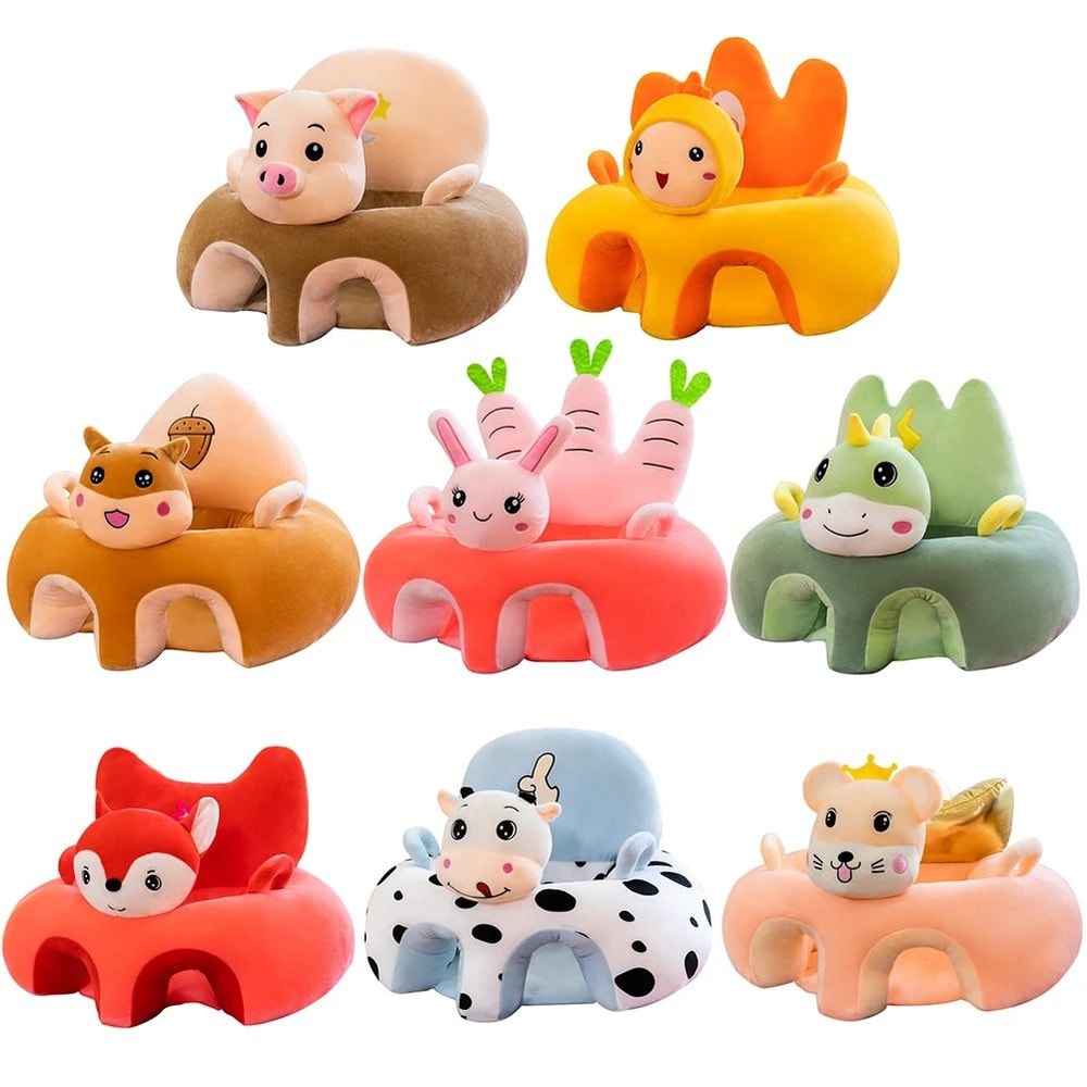 Baby Plush Support Seat Cover Learning To Sit 0