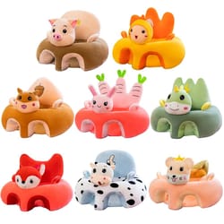 baby plush support seat cover learning to sit