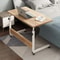 Movable Adjustable Bedside Computer Desk With Wheels 0