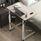 Movable Adjustable Bedside Computer Desk With Wheels 5