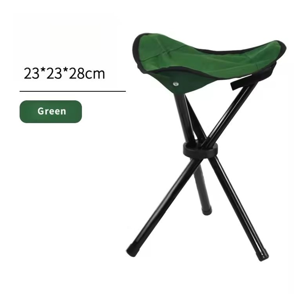 Outdoor Folding Triangular Stool Camping Seat 6