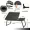 Foldable Laptop Bed Desk With Cup Holder 0