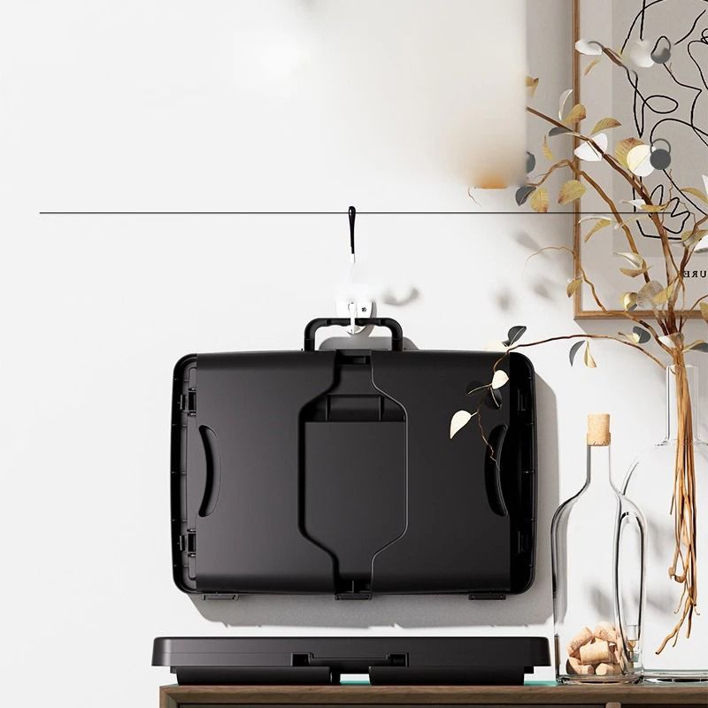 Portable Foldable Laptop Desk With Storage Handle 3