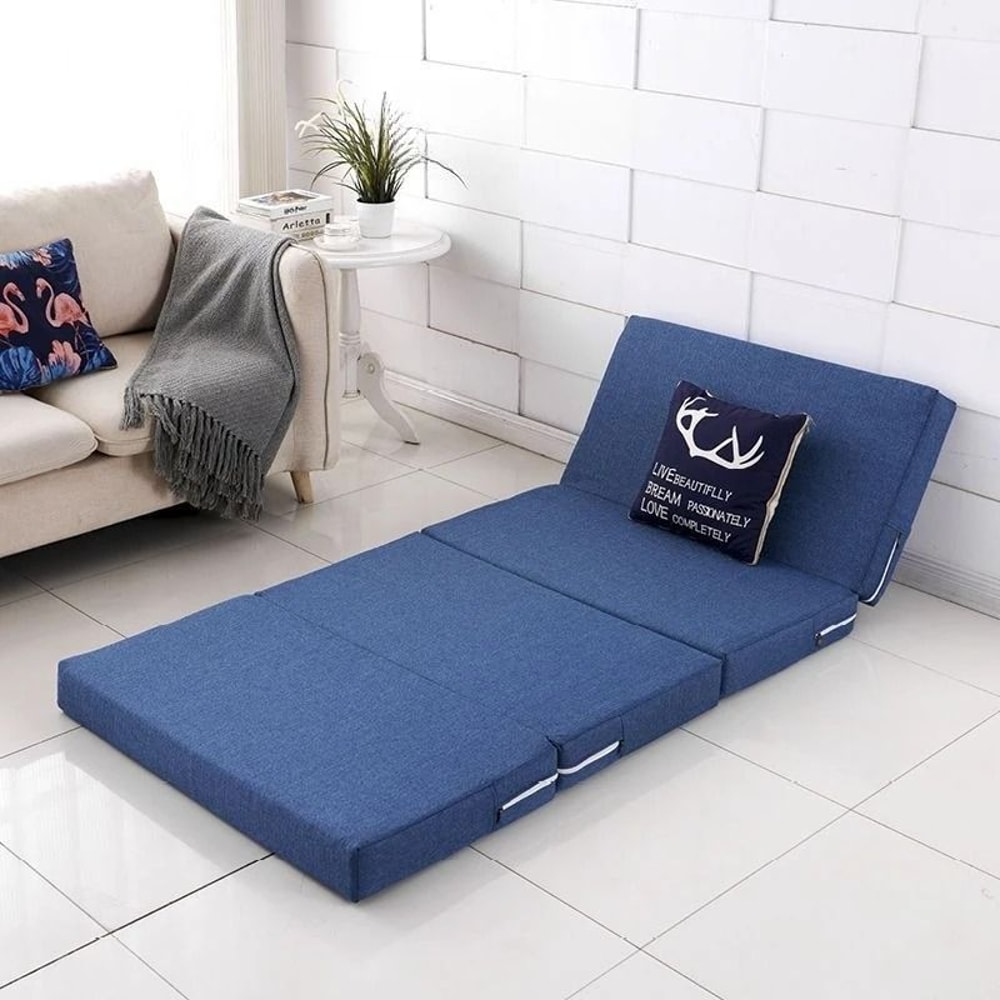Portable Folding Floor Mattress Sleeping Mat 0