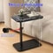 Adjustable Height Sofa Side Table With Wooden Top 1