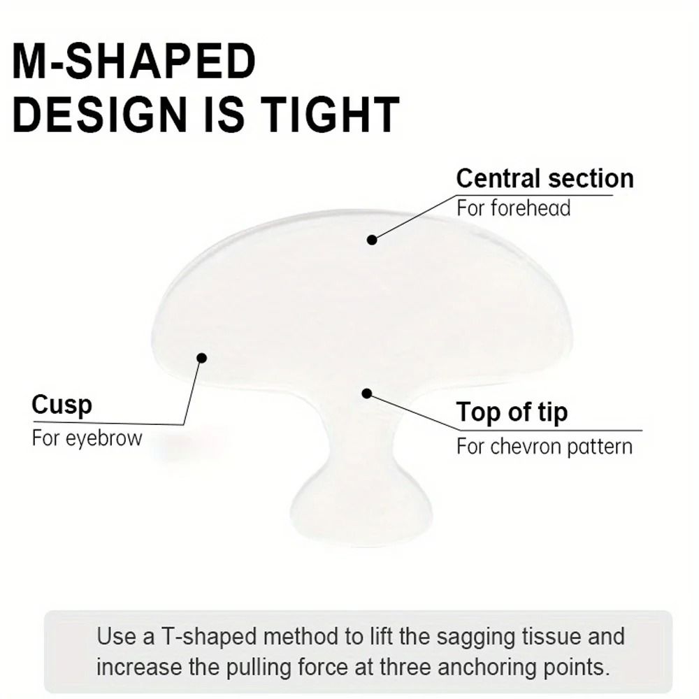 Reusable Silicone Face Wrinkle Patches Set 1