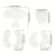 Reusable Silicone Face Wrinkle Patches Set 3