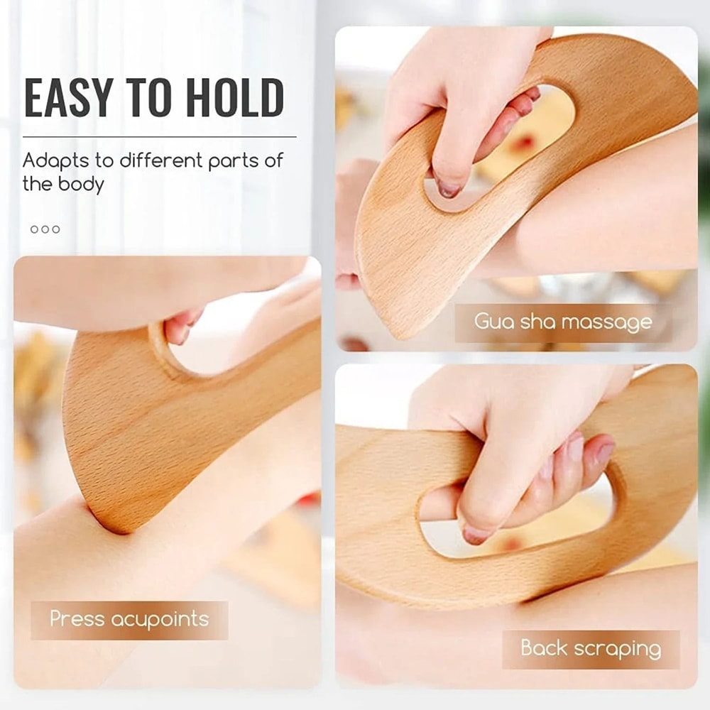 Wooden Body Gua Sha Massage Tool 2