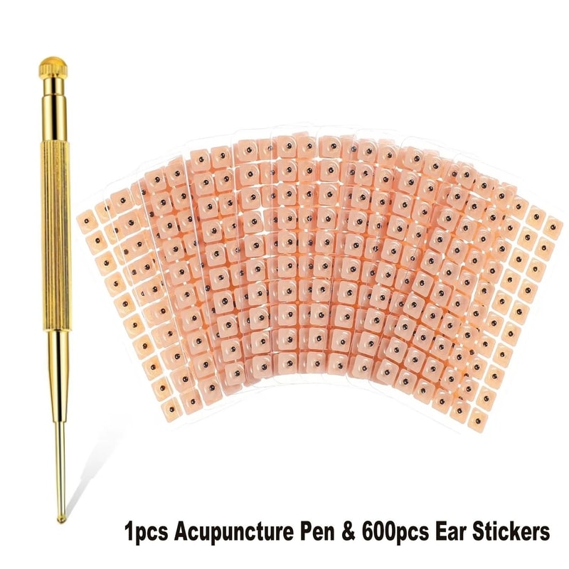 Ear Acupressure Seed Stickers Relaxation Therapy Set 7