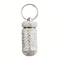 Rhinestone Keychain Pill Container Travel Case 12