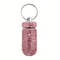 Rhinestone Keychain Pill Container Travel Case 8