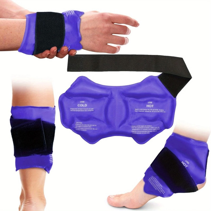 Reusable Ankle Ice Pack Wrap Cold Therapy Support 0