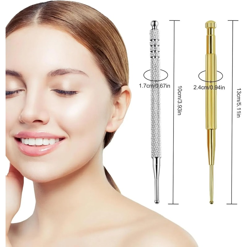 Dual Head Acupressure Massage Pen Set Of 2 1