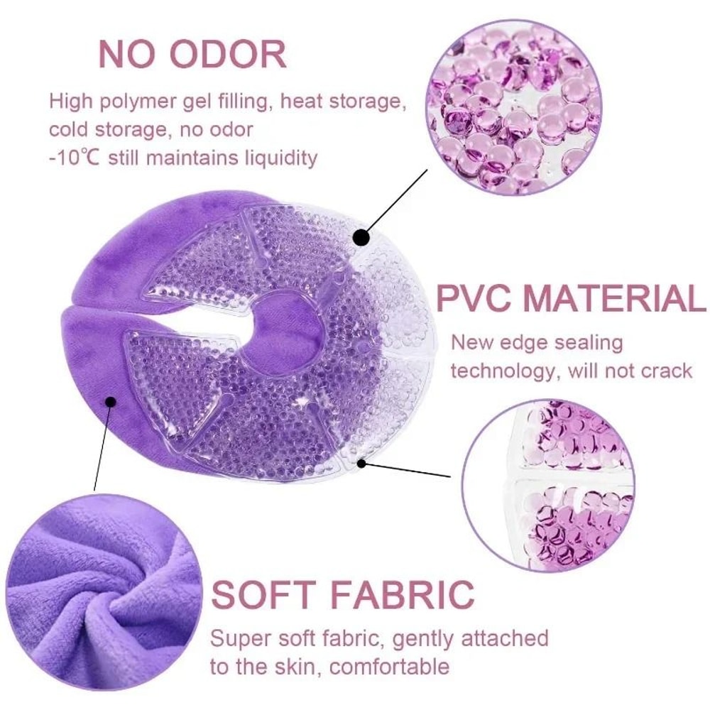 Reusable Hot And Cold Breast Therapy Gel Pads 3