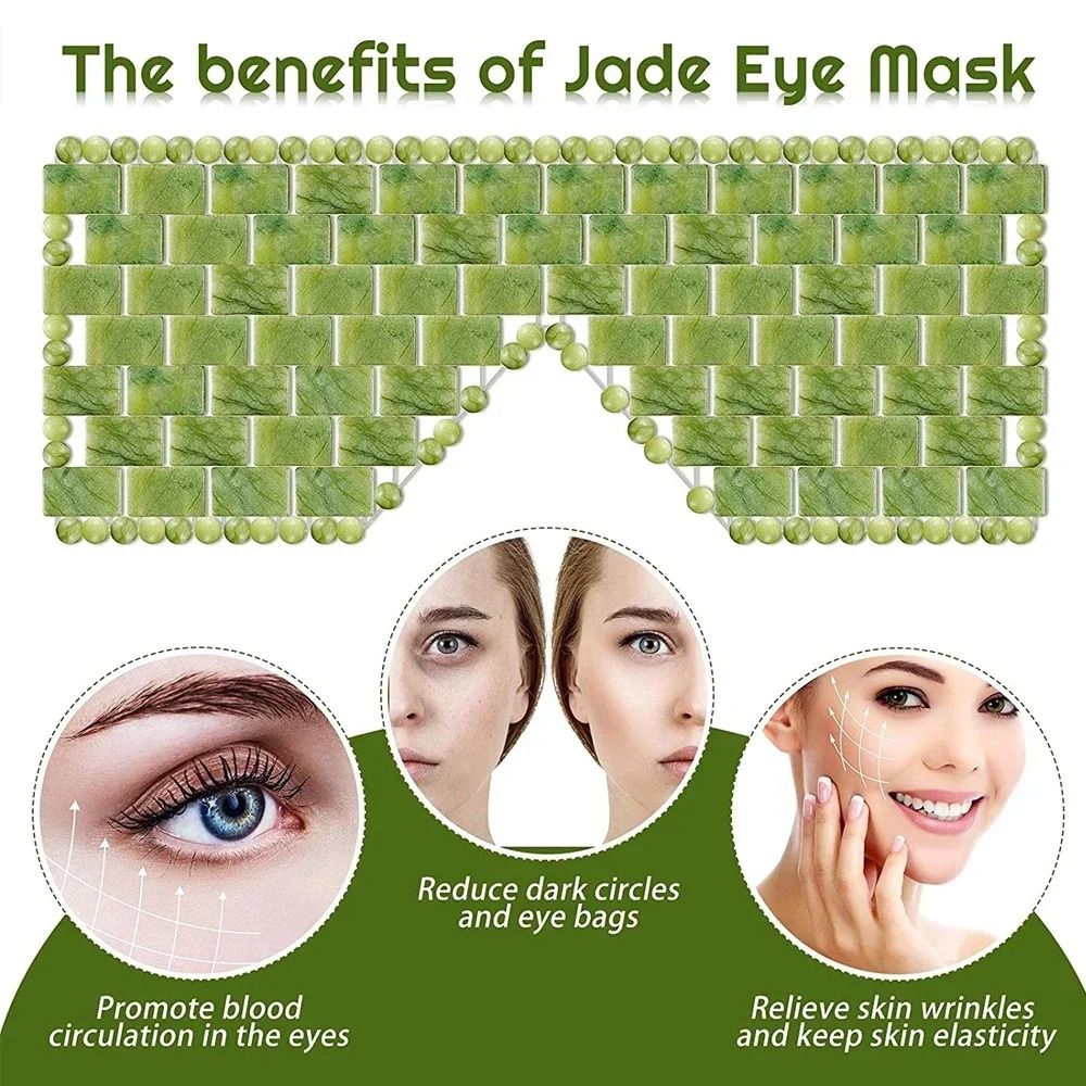 Cooling Jade Eye Mask Sleep Massager 3