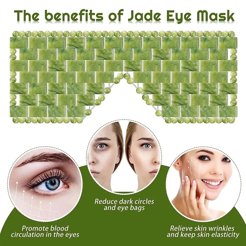 Cooling Jade Eye Mask Sleep Massager 3
