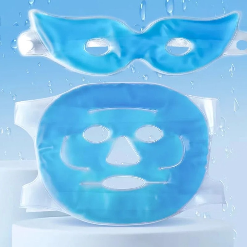 Reusable Cooling Gel Face And Eye Mask 0