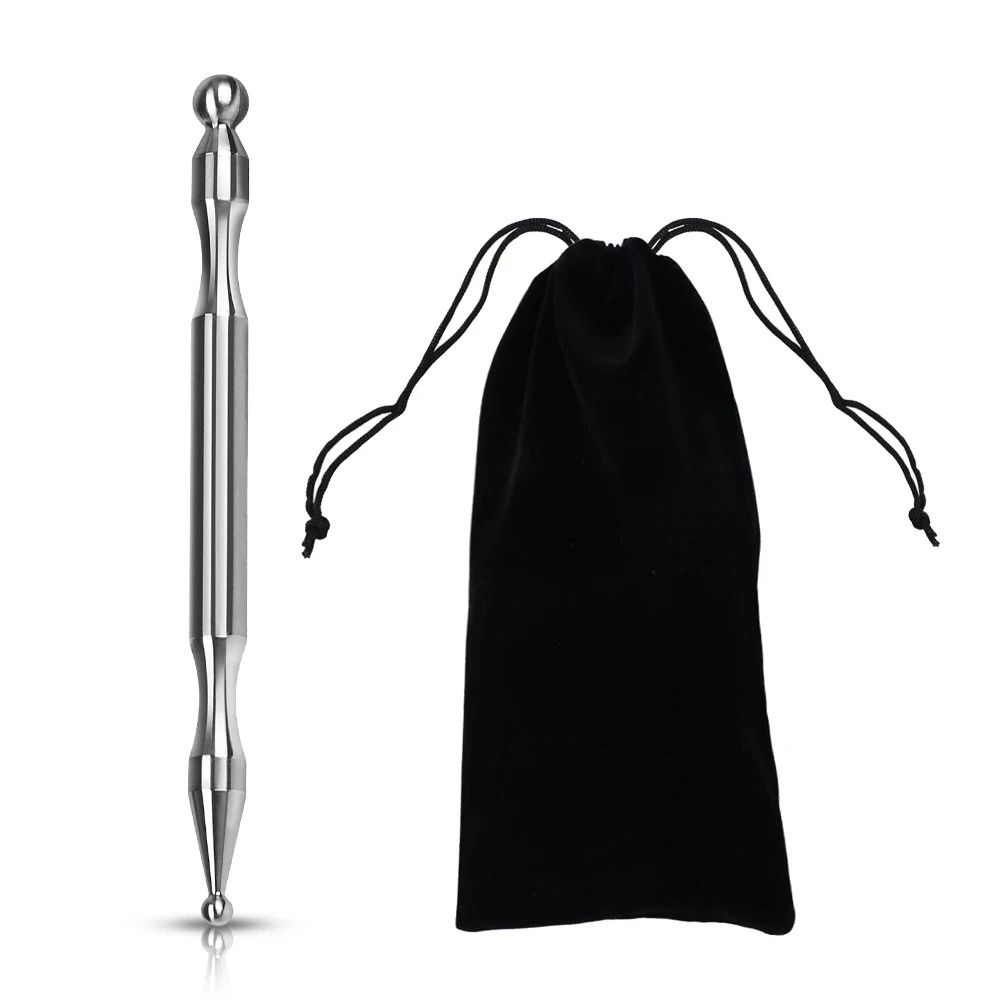 Stainless Steel Dual Head Acupressure Massage Bar 6