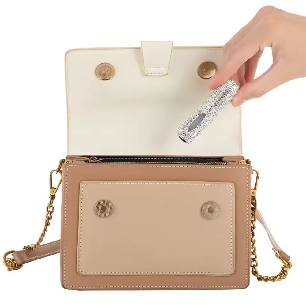 Rhinestone Travel Perfume Spray Bottle 1