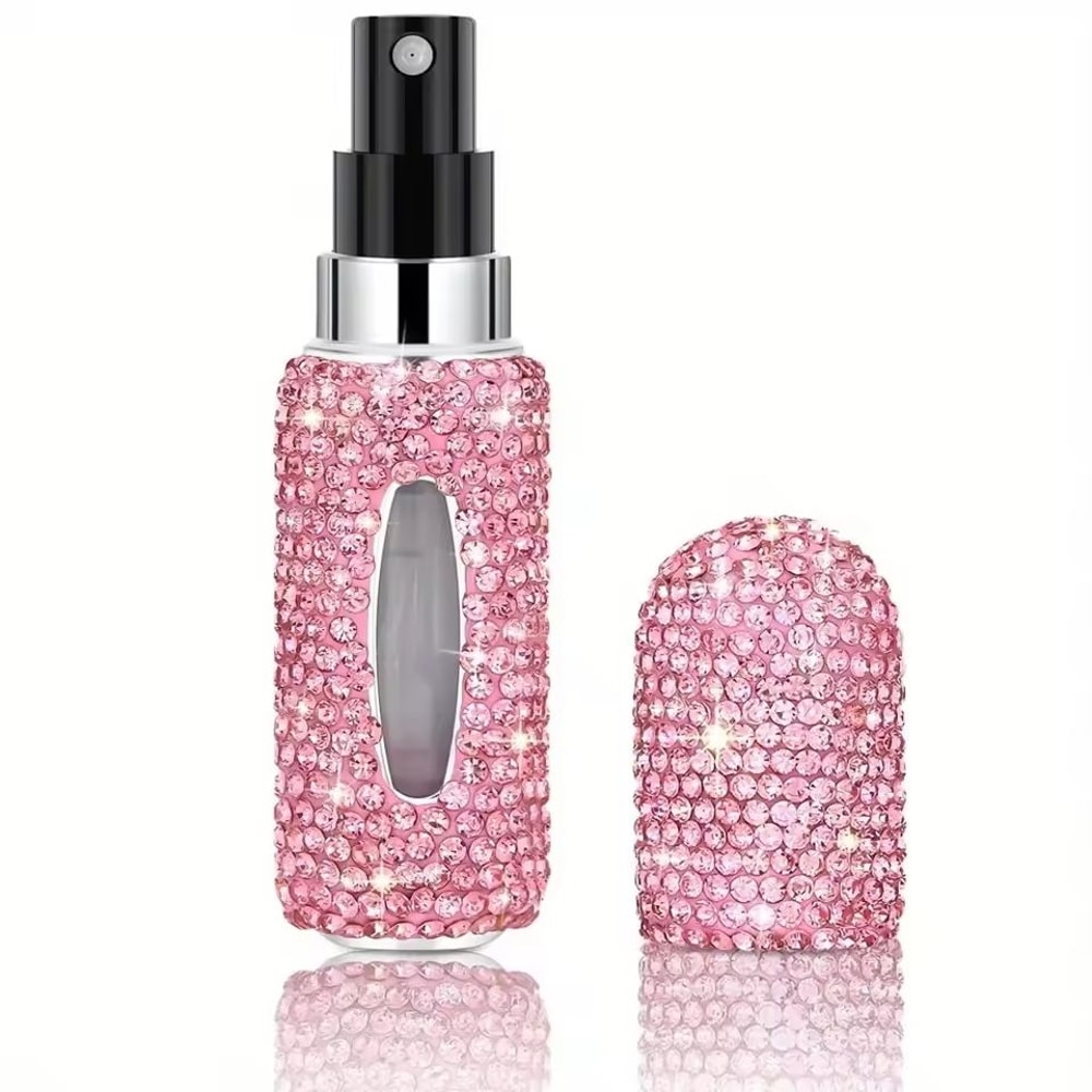 Rhinestone Travel Perfume Spray Bottle 7