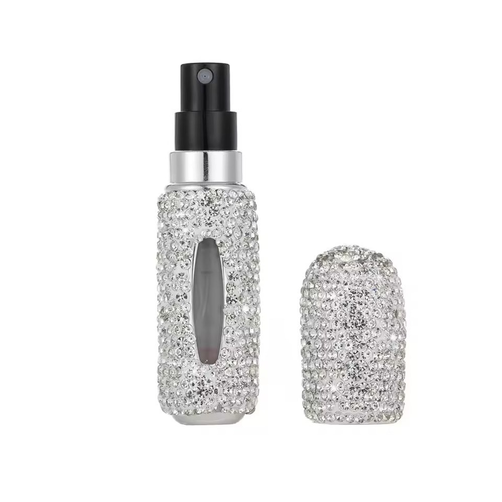 Rhinestone Travel Perfume Spray Bottle 2