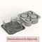 Reusable Silicone Tumbler Ice Tray Set With Storage Bin 7