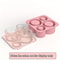 Reusable Silicone Tumbler Ice Tray Set With Storage Bin 8