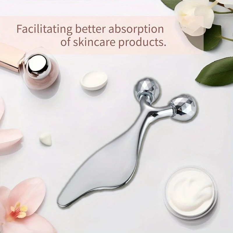2 In 1 Facial Roller And Gua Sha Massage Tool 1