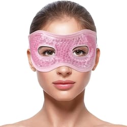 reusable hot and cold gel eye mask
