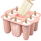 Reusable Silicone Popsicle Molds With Wooden Sticks 11