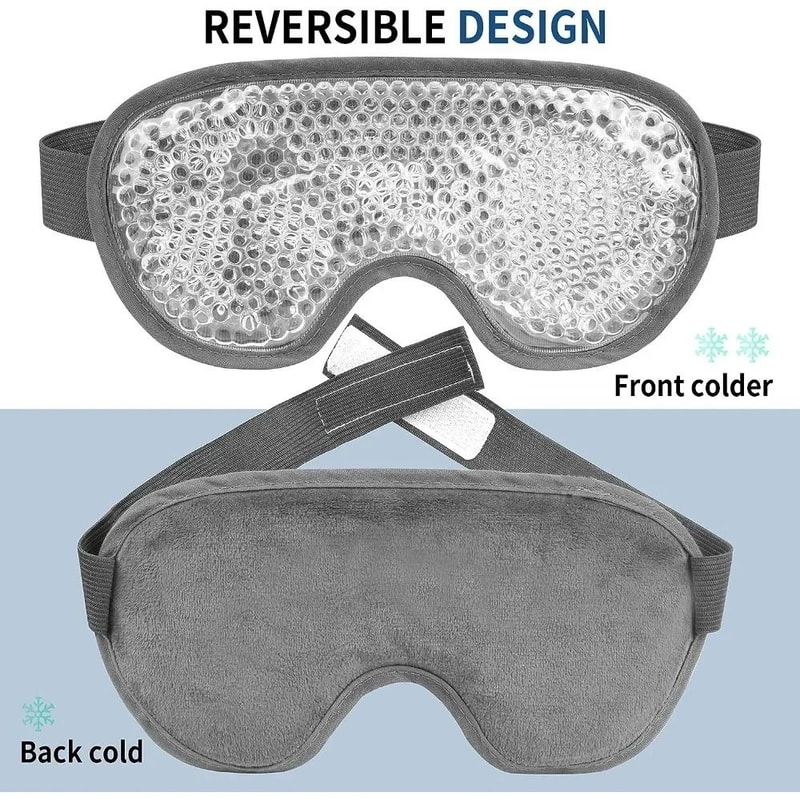 Reusable Cooling Gel Eye Mask For Puffiness Dark Circles And Relaxation 4