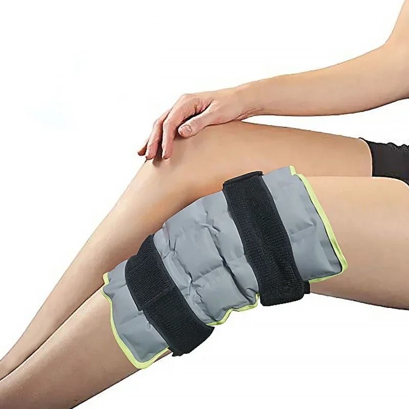 Reusable Hot Cold Therapy Knee Ice Pack Wrap For Pain Relief And Recovery 7
