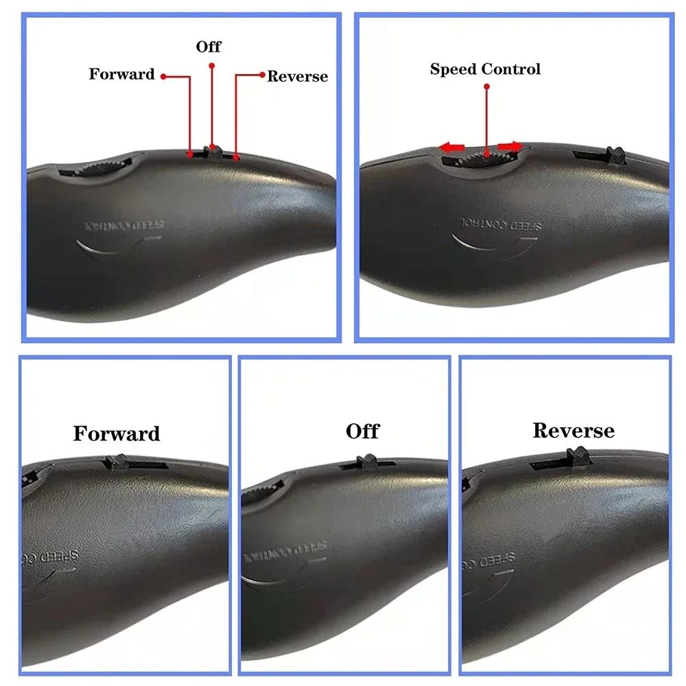 USB Electric Nail Drill Power Cord With Speed And Direction Control 3