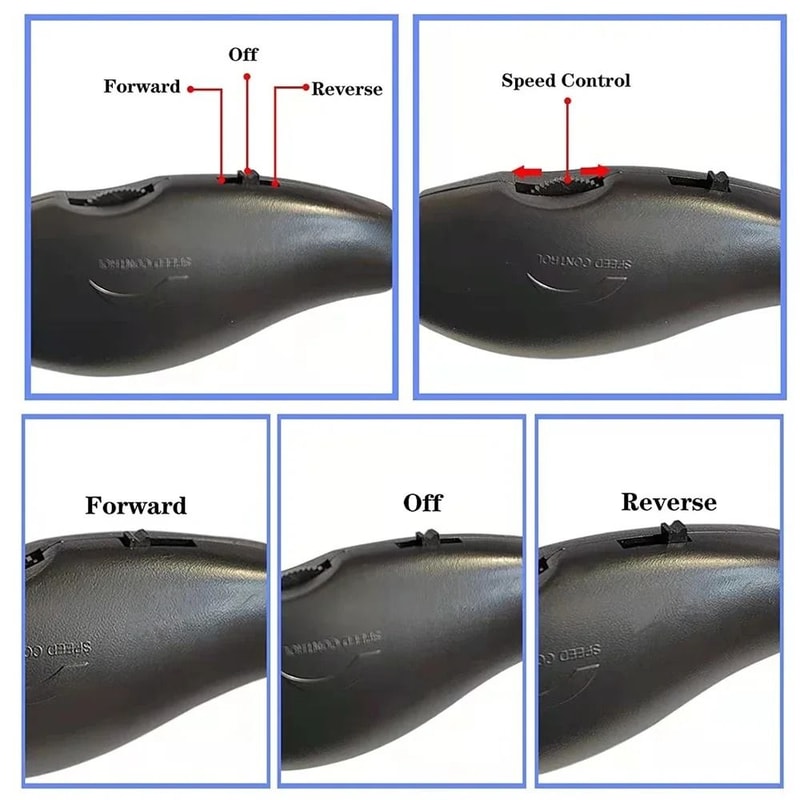 USB Electric Nail Drill Power Cord With Speed And Direction Control 3