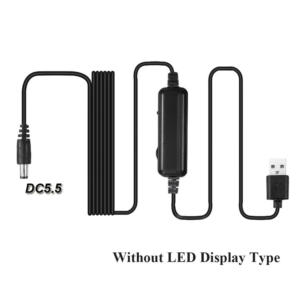 LED Display USB Electric Nail Drill Power Cord With Speed Control 6