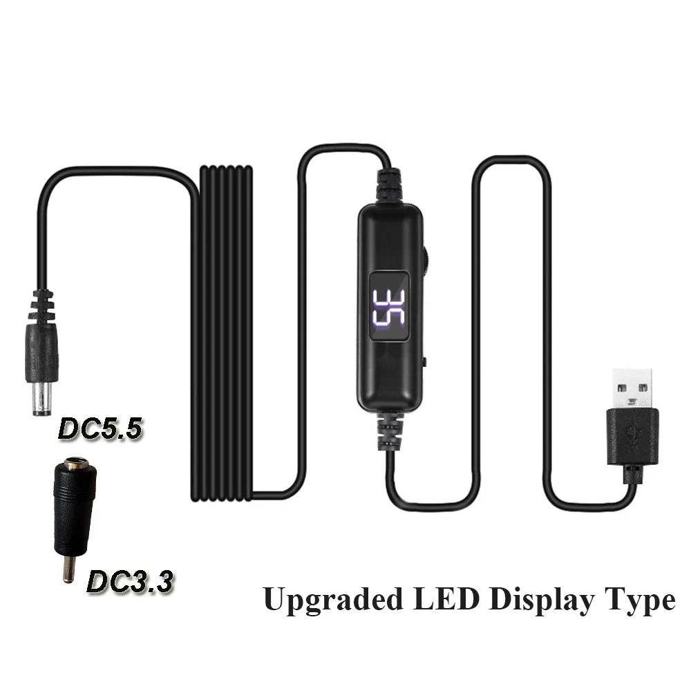 LED Display USB Electric Nail Drill Power Cord With Speed Control 7
