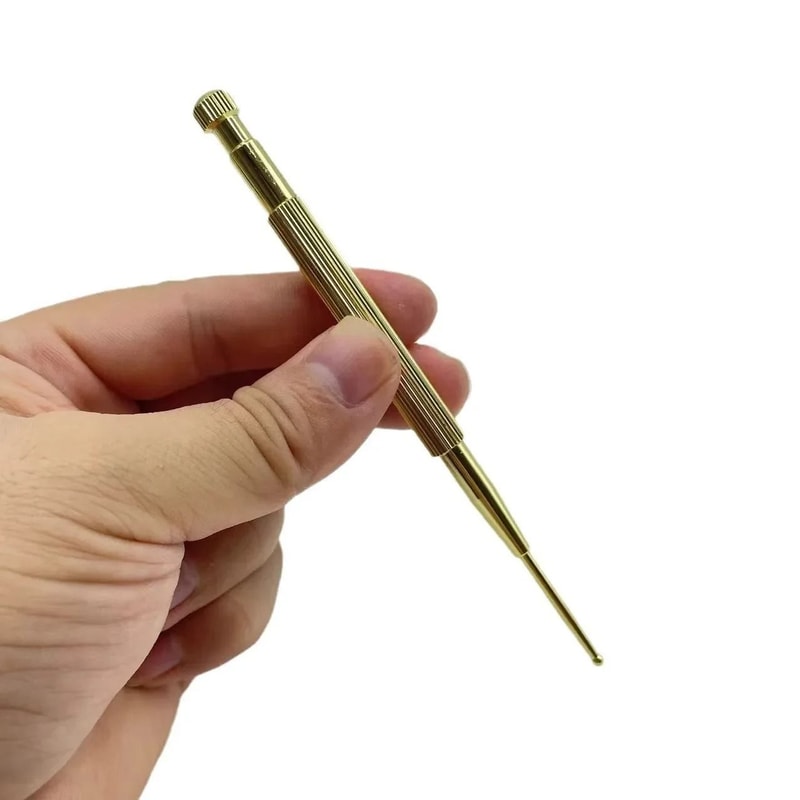 Retractable Acupuncture Pen Facial Reflexology Massager 3