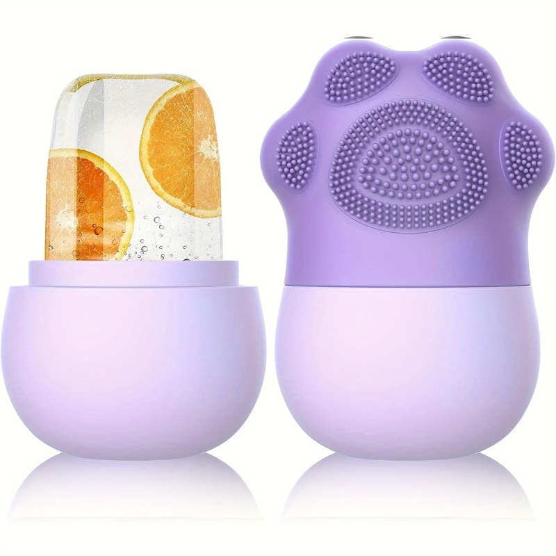 Ice Roller For Face With Silicone Brush Cleaning Pad 7