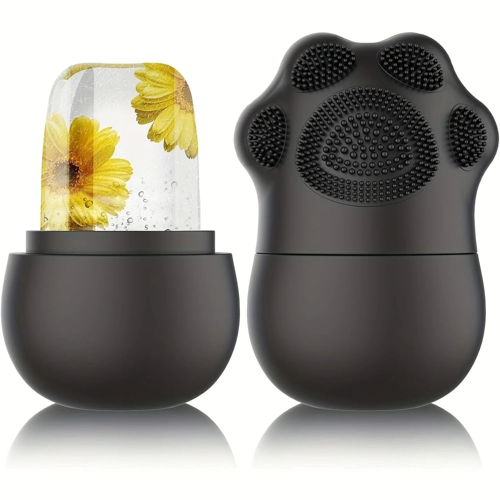 Ice Roller For Face With Silicone Brush Cleaning Pad 8