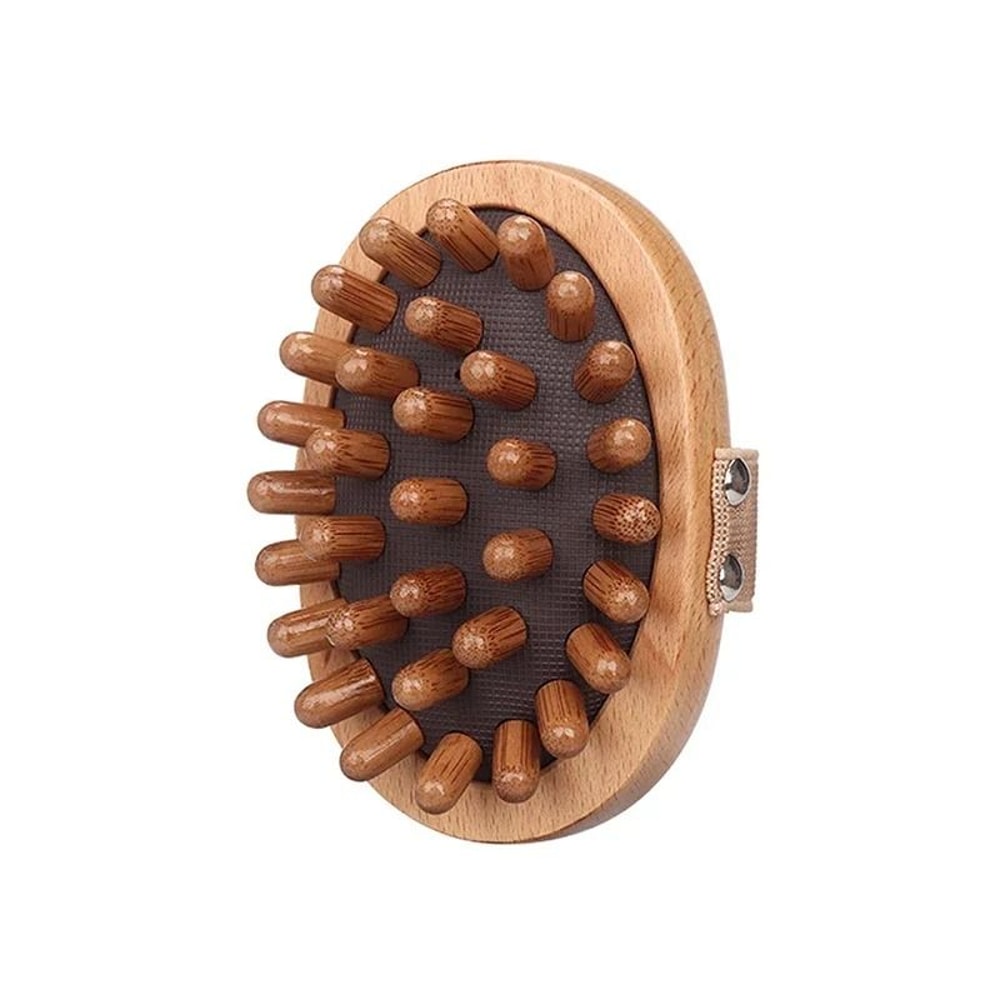 Wooden Air Cushion Body And Scalp Massage Brush 6
