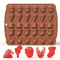 Christmas Silicone Chocolate Mold For Holiday Baking Treats 14