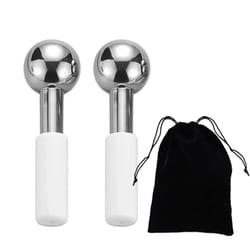 stainless steel ice globes facial cooling massage tools