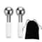 Stainless Steel Ice Globes Facial Cooling Massage Tools 0