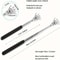 Extendable Stainless Steel Bear Claw Back Scratcher 1