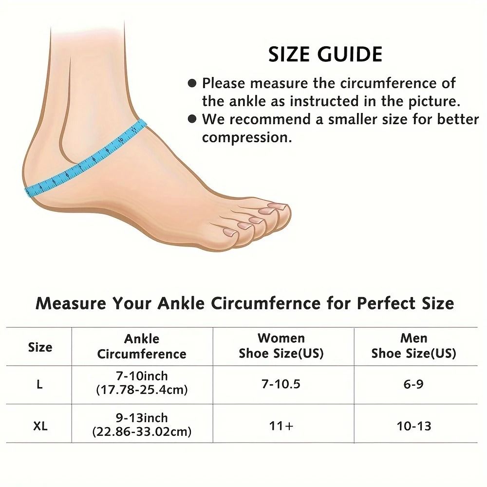 Adjustable Ankle Ice Pack Wrap With Compression Support 4
