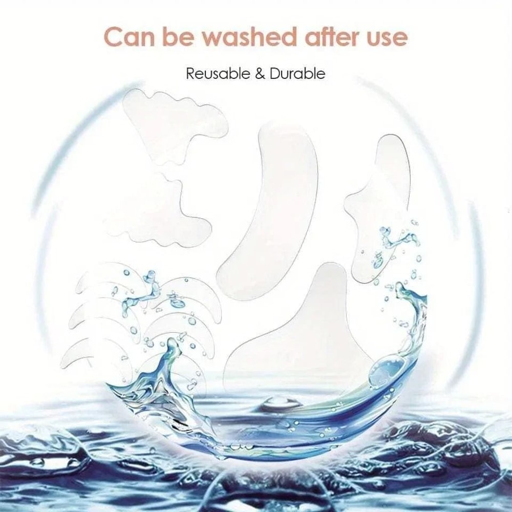 Reusable Silicone Face Patches For Wrinkle Prevention And Skin Smoothing 2