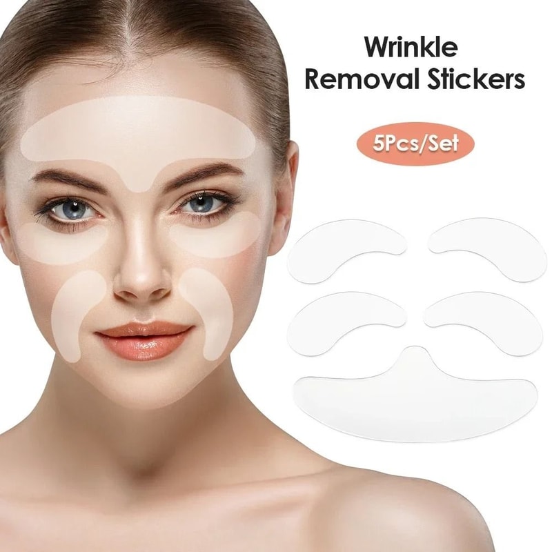 Reusable Silicone Face Patches For Wrinkle Prevention And Skin Smoothing 8