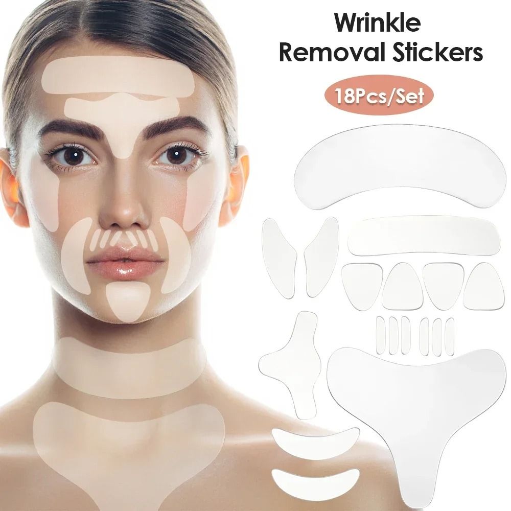 Reusable Silicone Face Patches For Wrinkle Prevention And Skin Smoothing 9