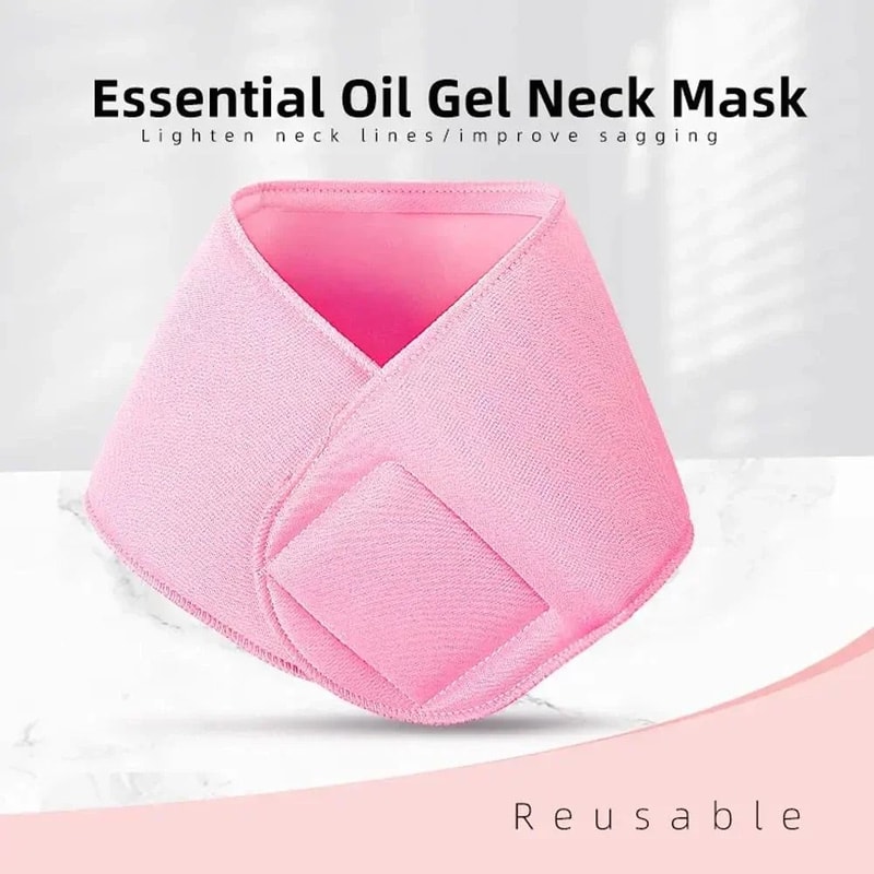 Reusable Silicone Neck Mask For Moisturizing And Skin Firming 1