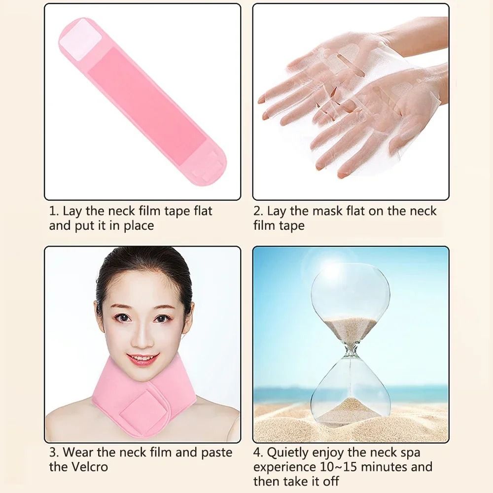 Reusable Silicone Neck Mask For Moisturizing And Skin Firming 5
